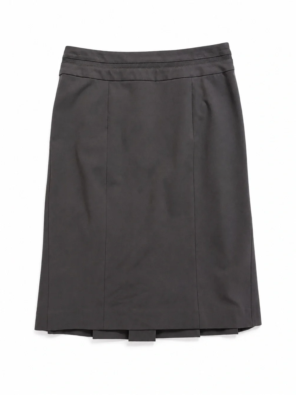 Nine West Charcoal Gray Mini Skirt